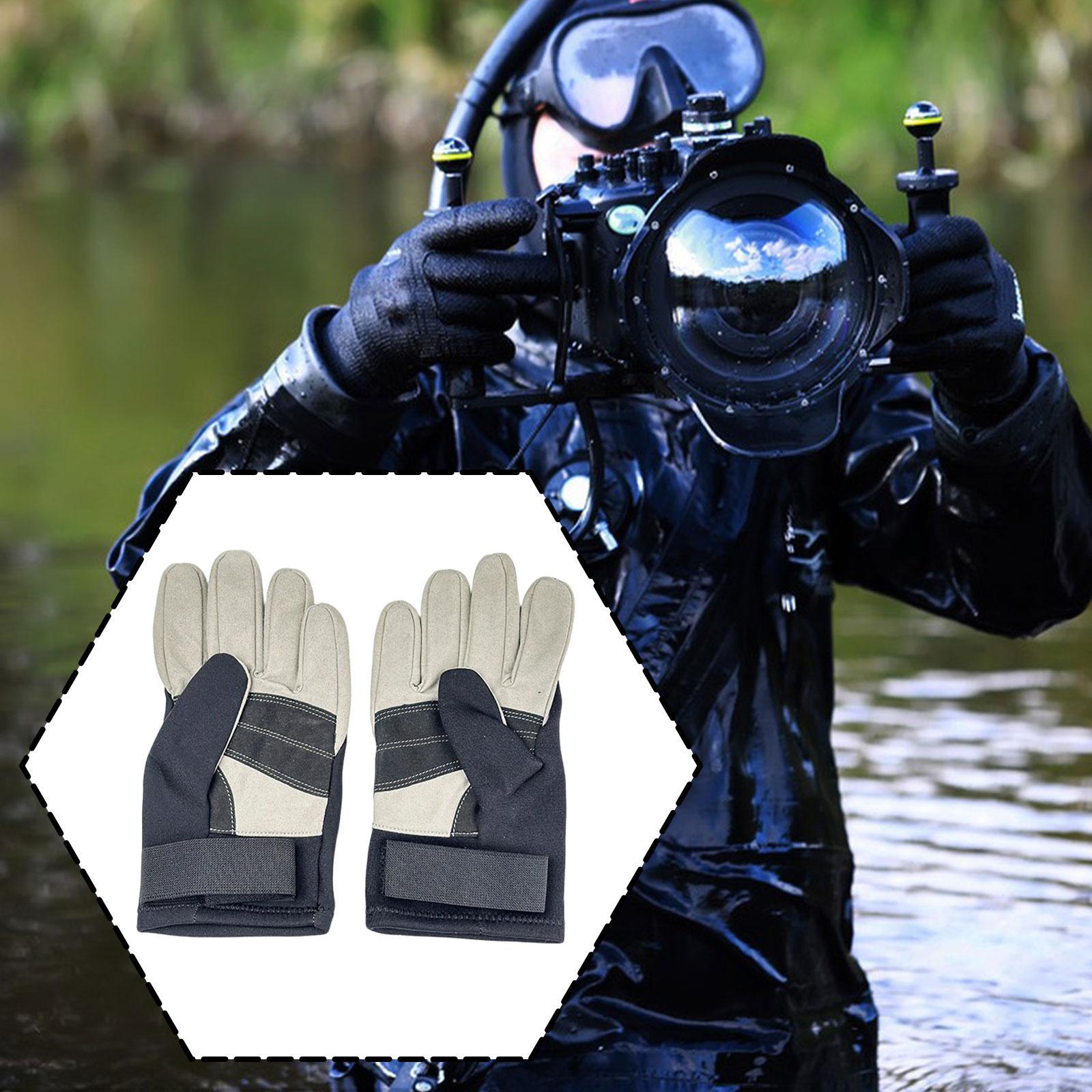 Women'S Kayak Accessories - スキューバダイビンググローブ 柔軟な滑り止めウォータースポーツスイムグローブアクセサリー 男性用 女性用 ダイビング シュノーケリング