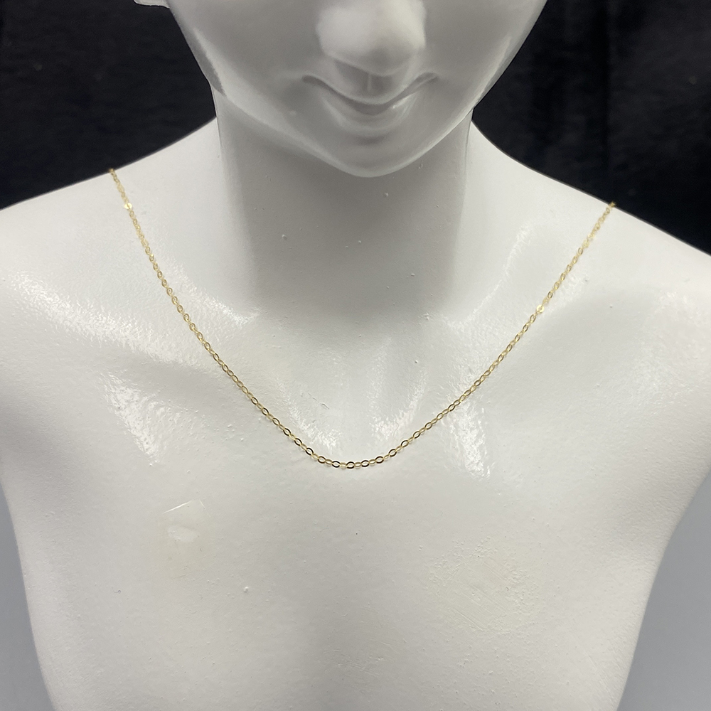 Women'S Yellow Accessories - 女性用ゴールドチェーン付きネックレス,Sinya-18k,moms,ギフト,軽量,クライビクルシャイン,女性用ファインジュエリー,素晴らしいオファー,au750