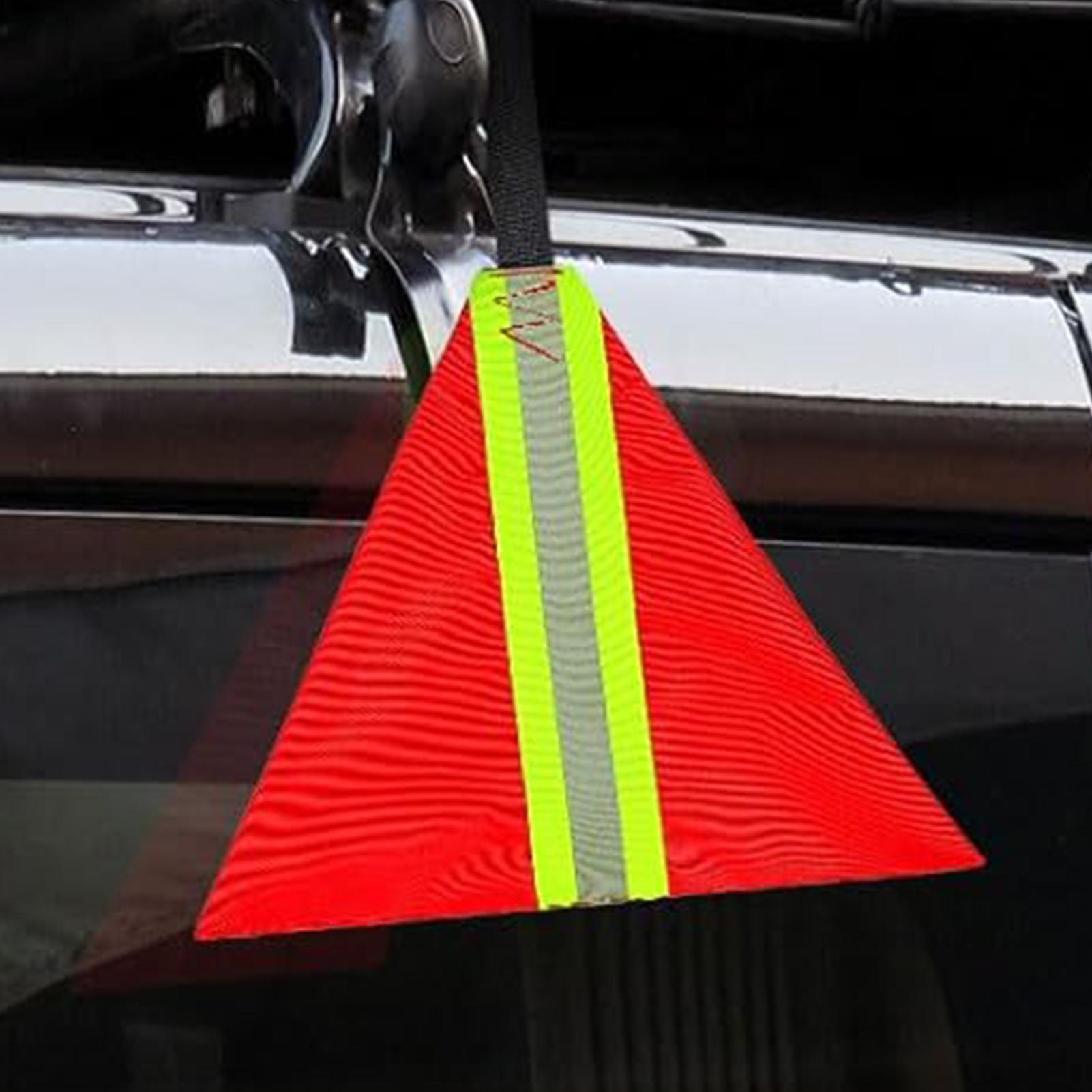 Women'S Kayak Accessories - 赤い牽引旗反射安全カヤック牽引アクセサリー反射牽引赤警告旗女性大人用ボートカヌー牽引用