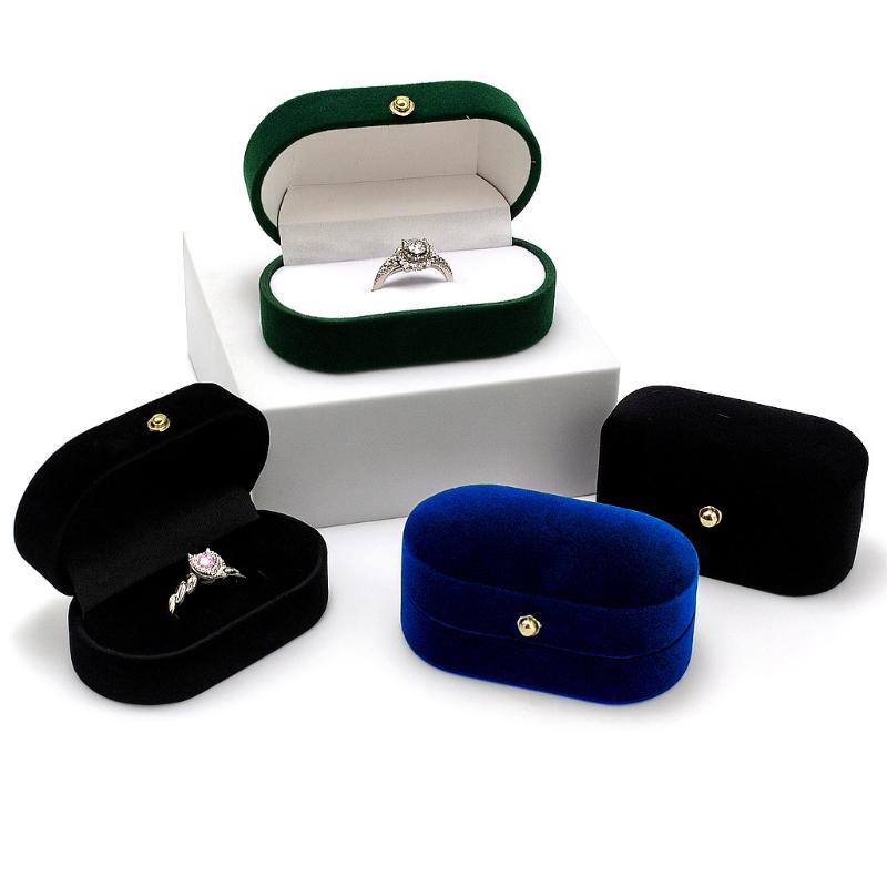 1 個フェルトリングボックスミニポータブルイヤースタッドジュ - Women Accessories Display のレビューと価格