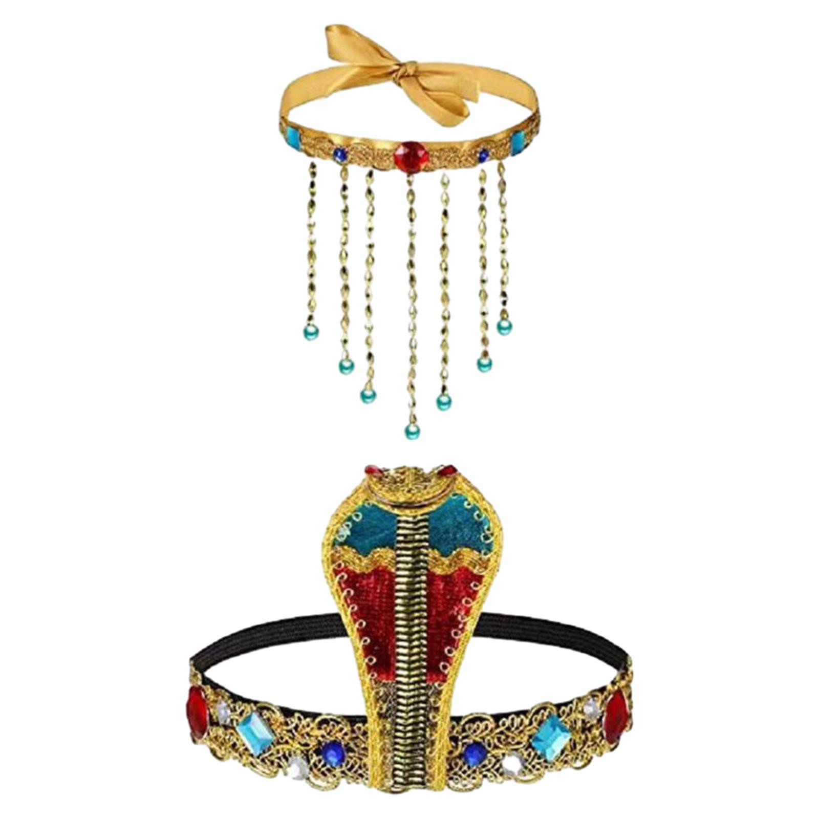 2 個のエジプト衣装アクセサリー エジプト女王の頭飾り エジ - Women Accessories Egypt のレビューと価格