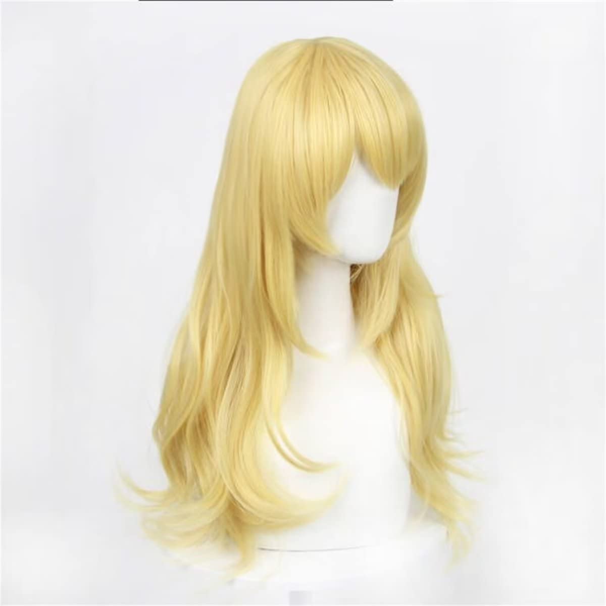 60 センチメートルロングイエローブロンドルース波状カーリー - Women'S Yellow Accessories のレビューと価格