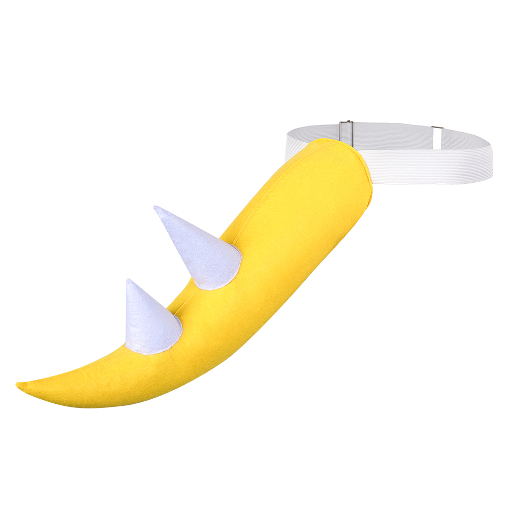 クッパジュニアコスプレイエローテール小道具映画ブラザーズコス - Women'S Yellow Accessories のレビューと価格
