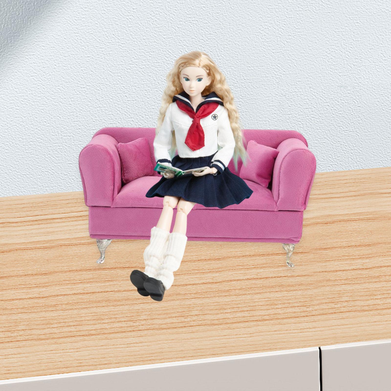 1:6 ドールハウスソファカウチ防塵モダンジュエリーボックス - Women Accessories Display のレビューと価格
