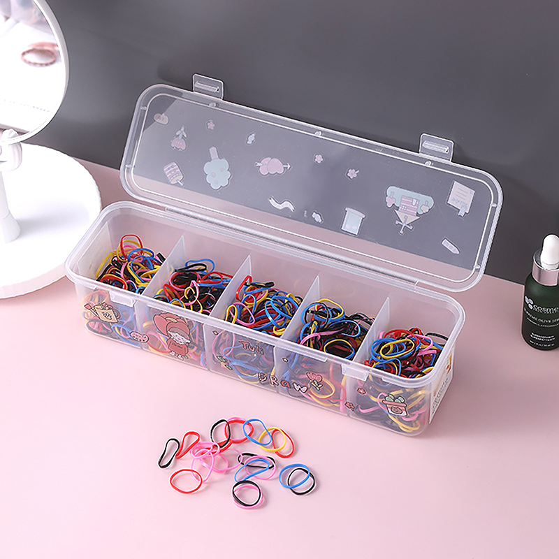 多機能5区画透明収納ボックス、女性用ヘアアクセサリー・ジュエ - Women Accessories Display のレビューと価格