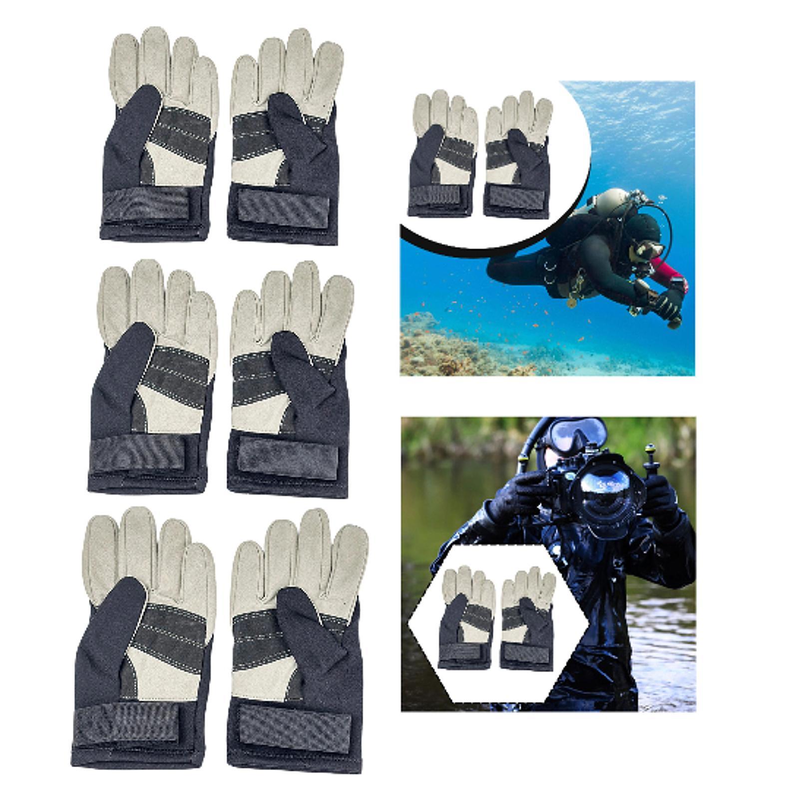 スキューバダイビンググローブ 柔軟な滑り止めウォータースポー - Women'S Kayak Accessories のレビューと価格