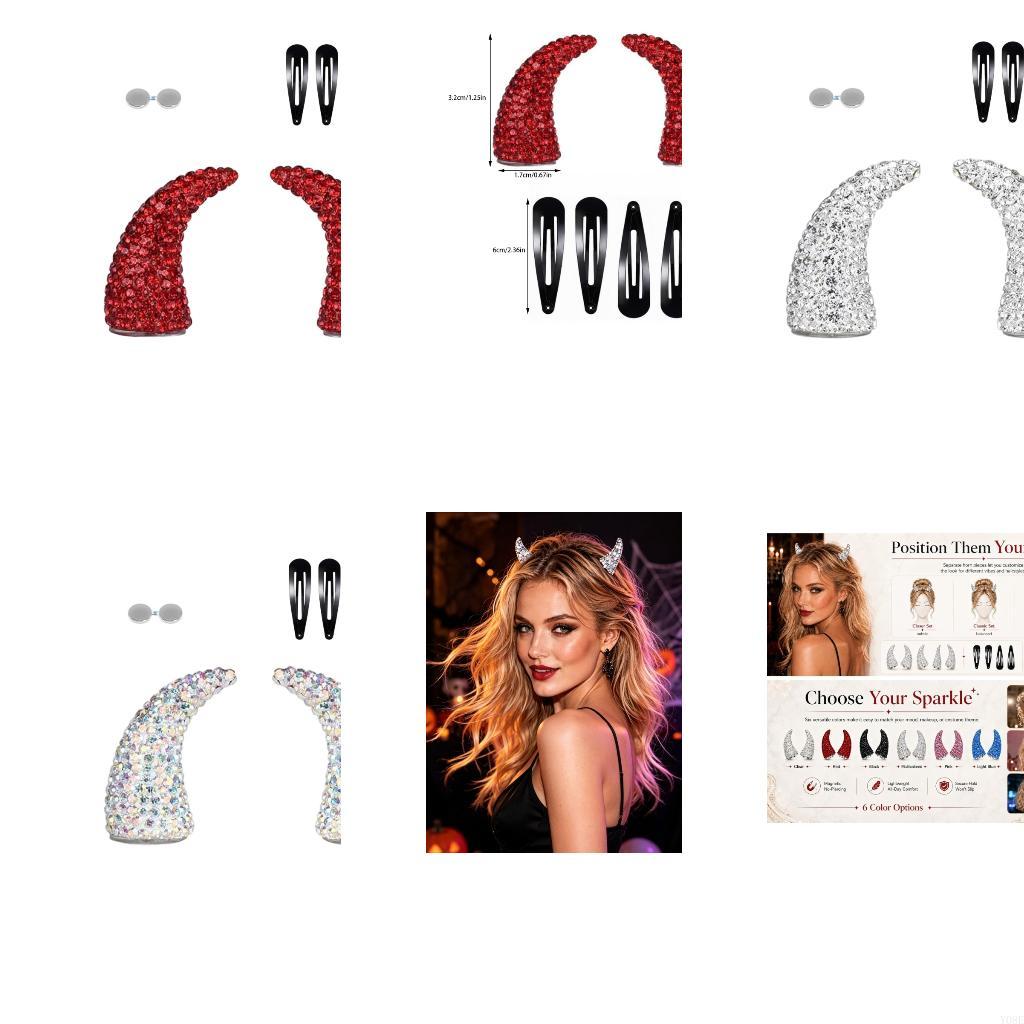 Blingbling Party Devil Horn ヘア - Women Accessories Display のレビューと価格