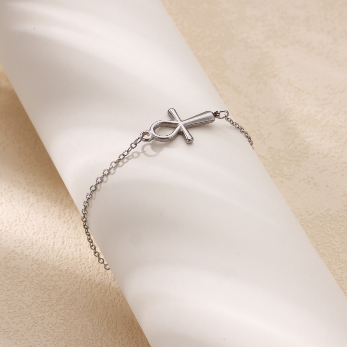 エジプトアンククロスブレスレット女性のためのヴィンテージゴー - Women Accessories Egypt のレビューと価格