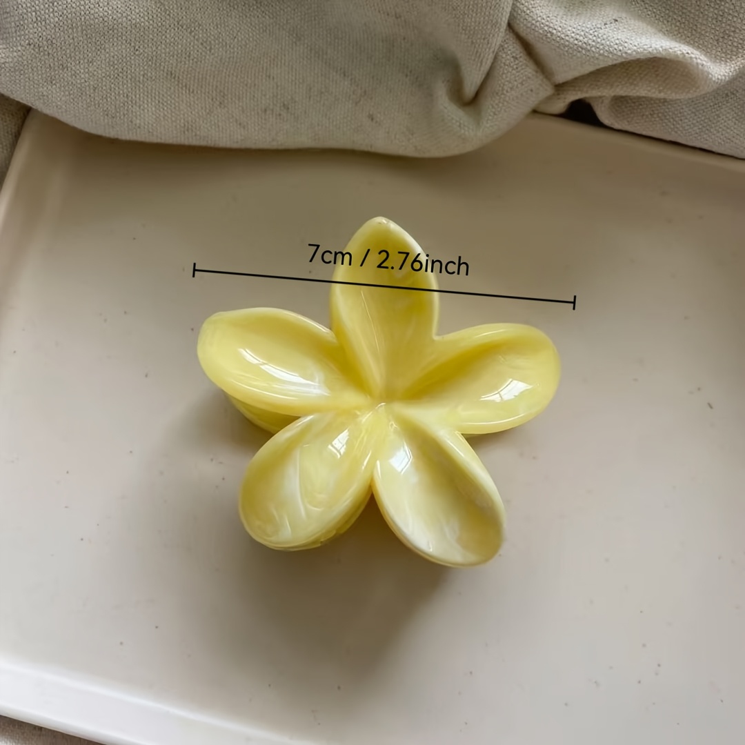 2個セット ファッション感のある黄色の大理石模様のアクリル製 - Women'S Yellow Accessories のレビューと価格