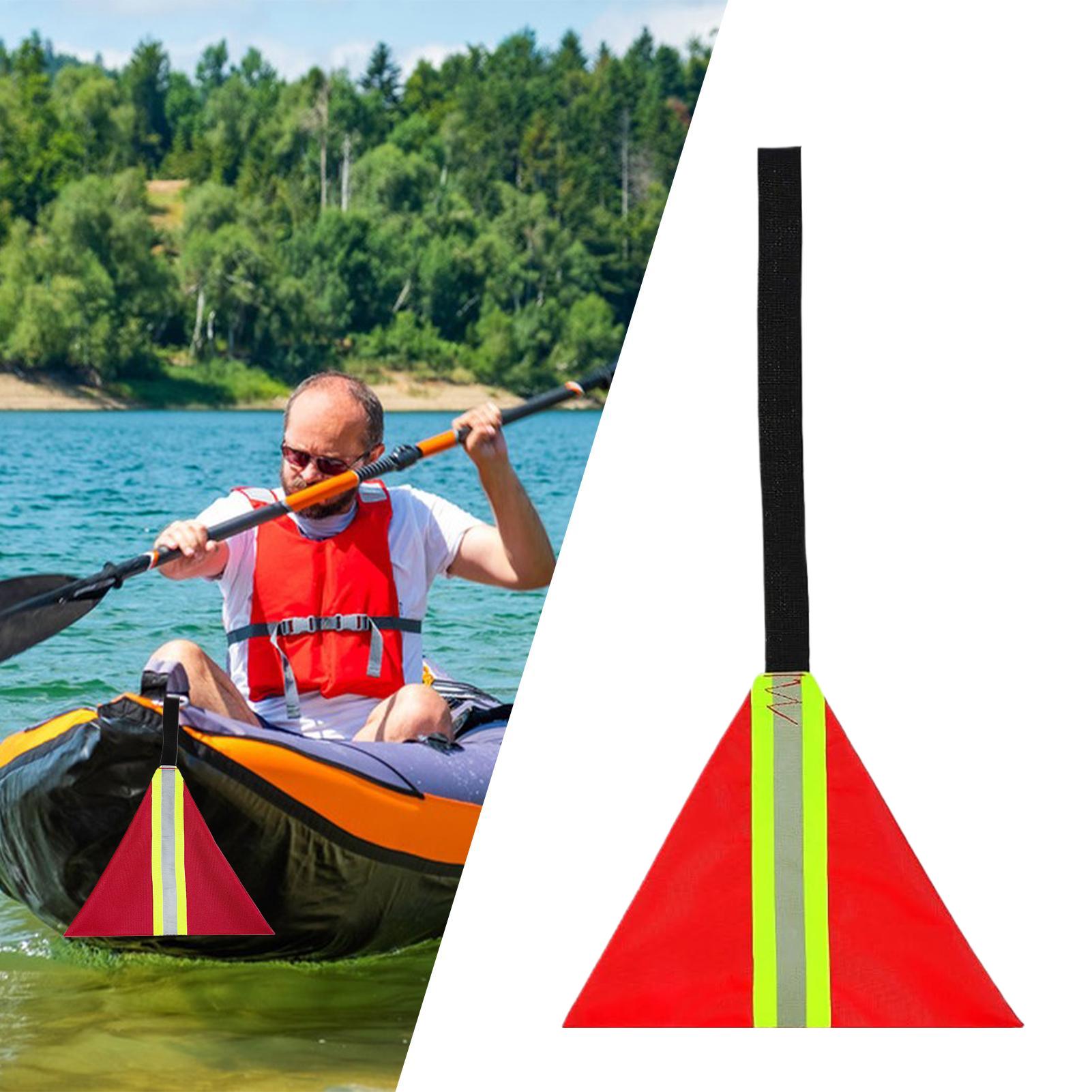 赤い牽引旗反射安全カヤック牽引アクセサリー反射牽引赤警告旗女 - Women'S Kayak Accessories のレビューと価格
